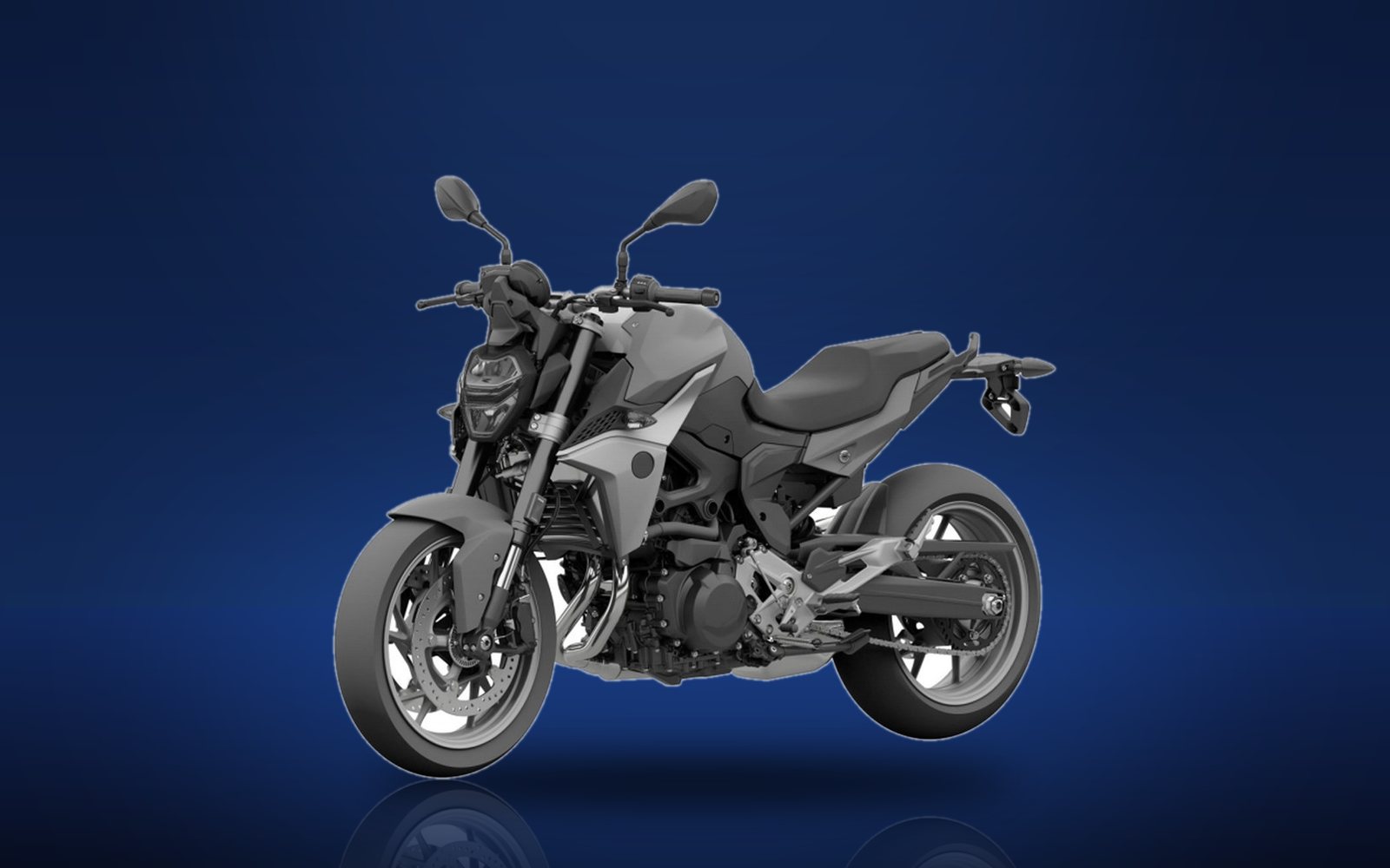 Motocicleta sendo rastreada